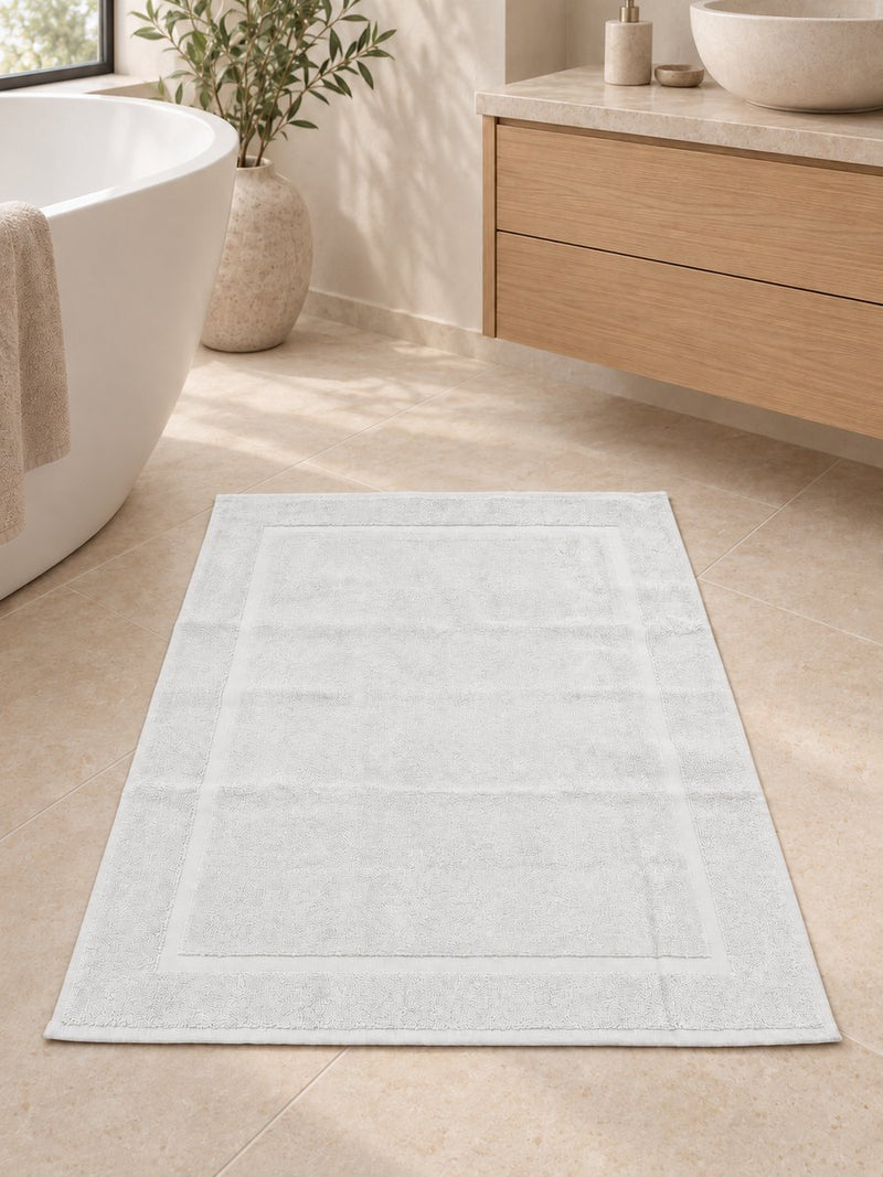Egyptisch Katoenen Badmat – Set van 2 – Wit