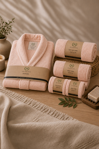 The Linen Room Spa Retreat Set – 100% Premium Cotton| Luxury Hotel & Spa Quality | Soft, Plush & Highly Absorbent Towels