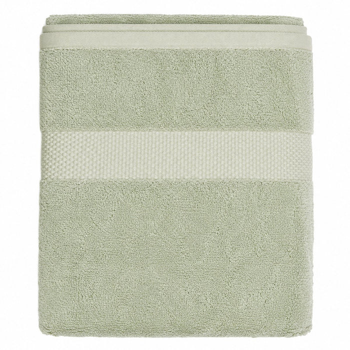 Katoenen Saunahanddoek 650 GSM – Set van 2 – Saliegroen