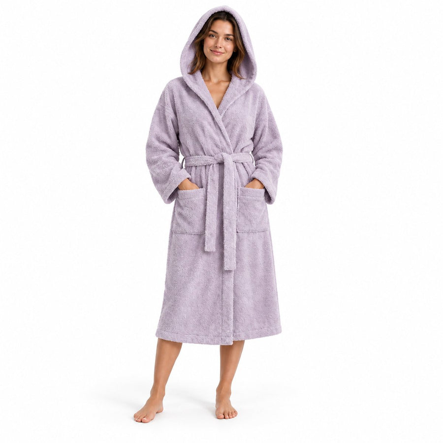 Egyptisch Katoenen Badjas – XXL – Lila