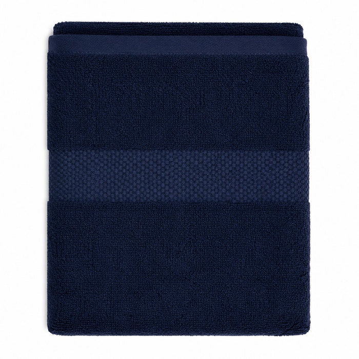 Katoenen Badhanddoek 650 GSM – Set van 2 – Donkerblauw
