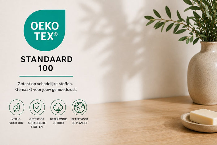 OEKO-TEX® STANDARD 100 keurmerk – getest op schadelijke stoffen