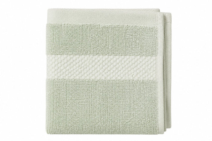 Katoenen Gastendoekjes 600 GSM – Set van 12 – Saliegroen