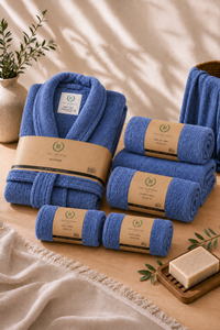 The Linen Room Elegant Bath Set – 100% Premium Cotton | Luxury Hotel & Spa Quality Towels