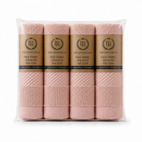 The Linen Room Guest Towels – 30 × 30 cm – 100% Premium Cotton – 600 GSM 20/2 Double Yarn – Hotel Quality – Soft & Highly Absorbent – Set of 2