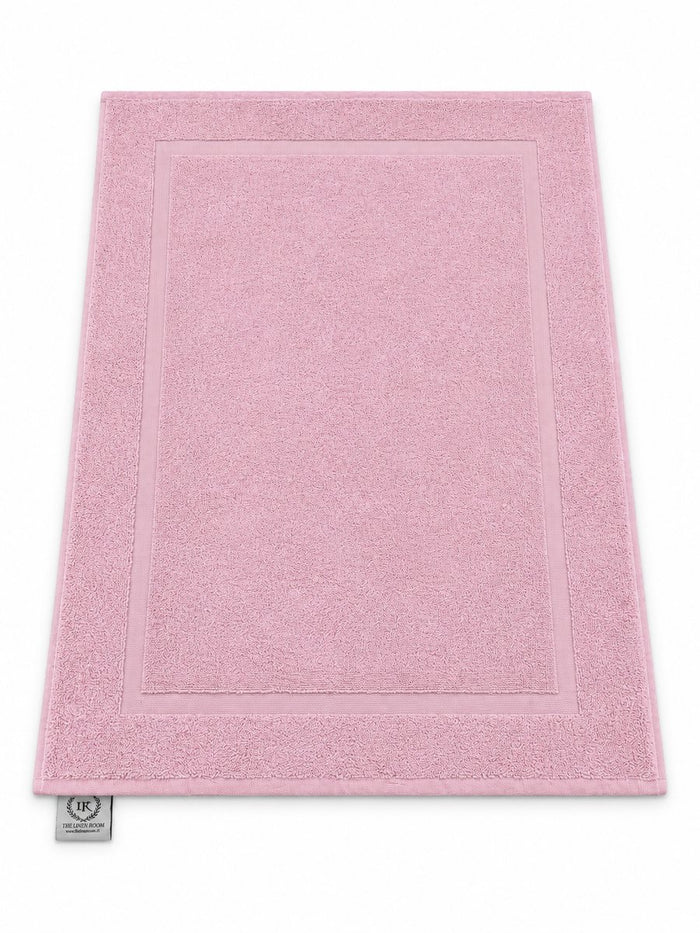 Egyptisch Katoenen Badmat – Set van 2 – Poederroze