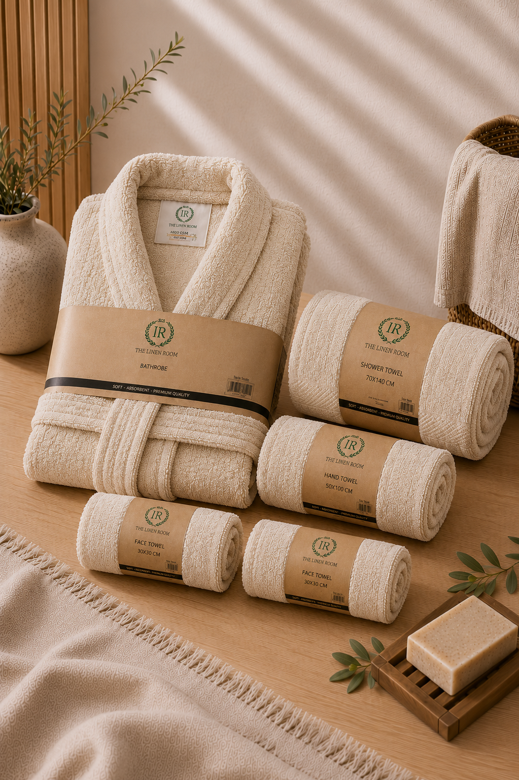 Comfortset voor een knus huis - 650 grams/m²