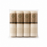 The Linen Room Guest Towels – 30 × 30 cm – 100% Premium Cotton – 600 GSM 20/2 Double Yarn – Hotel Quality – Soft & Highly Absorbent – Set of 2