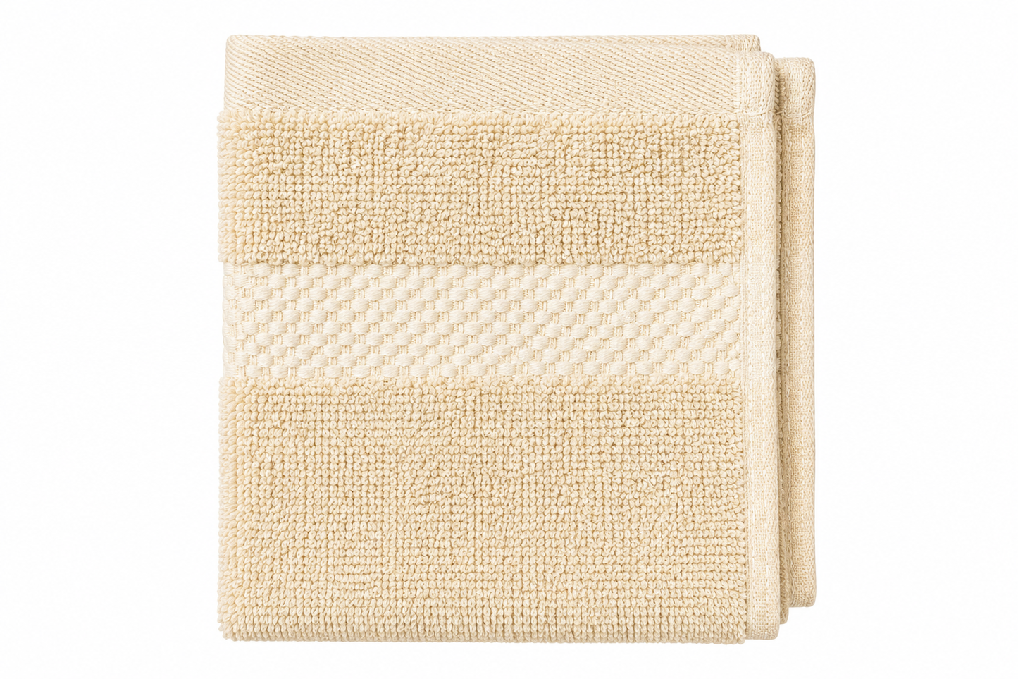 The Linen Room Guest Towels – 30 × 30 cm – 100% Premium Cotton – 600 GSM 20/2 Double Yarn – Hotel Quality – Soft & Highly Absorbent – Set of 2