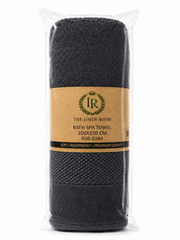 The Linen Room Luxury Sauna Towel – 100 × 150 cm – 100% Premium Cotton – 650 GSM  20/2 Double Yarn– Extra Soft & Highly Absorbent – Hotel Quality